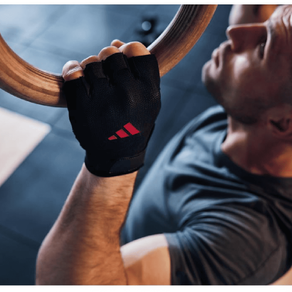 Guantes de entrenamiento Essential Rojo Adidas - M - Imagen 2