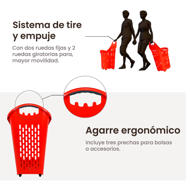 CARRO PARA SUPERMERCADO - Imagen 2