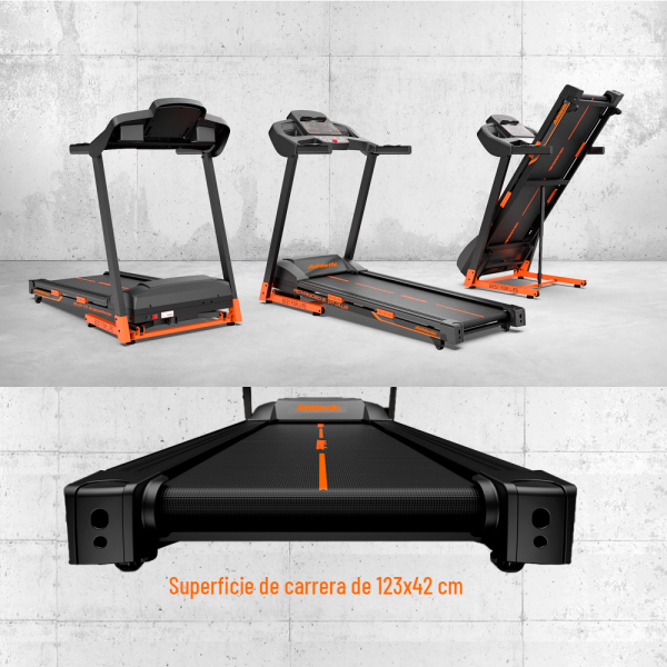 Caminador Athletic 610t Plus Motor 2hp Velocidad Hasta 16km - Imagen 3