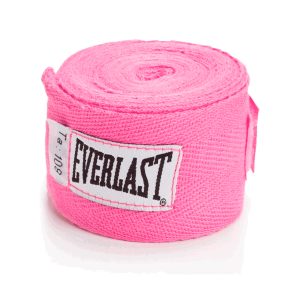 Par de Vendas de Boxeo Pro Everlast 304x5cm Color Rosa