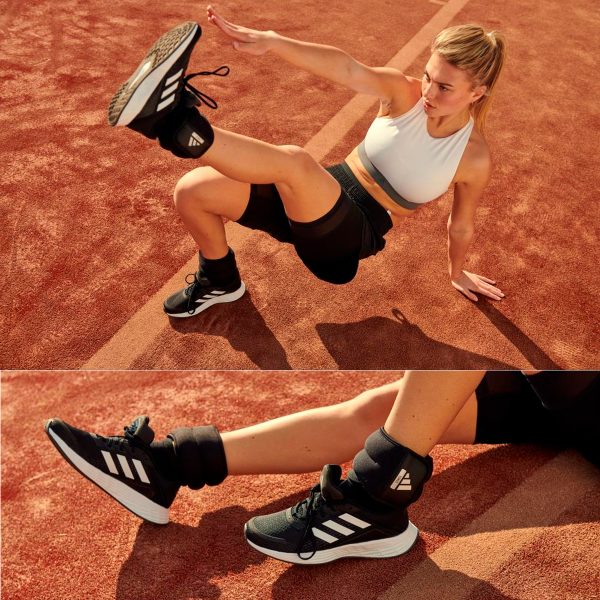 Par de Pesas para tobillo/muñeca de 1kg Adidas - Imagen 5