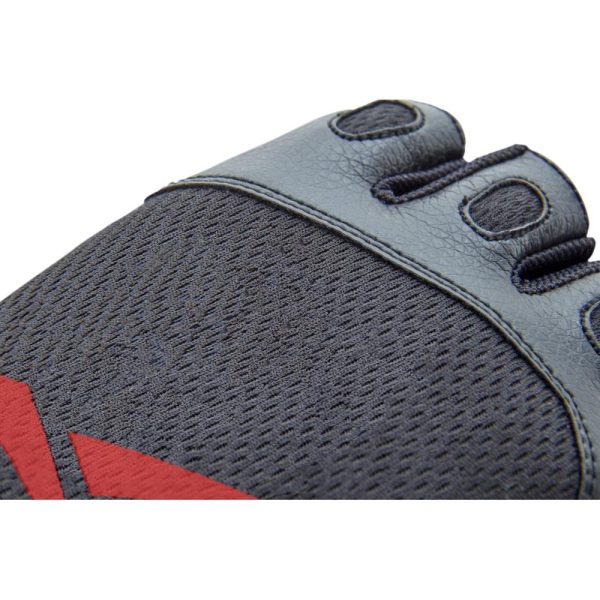 Guante de entrenamiento negro y rojo Reebok Talle L - Imagen 9