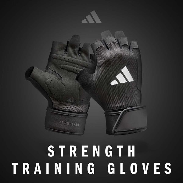 Guantes de entrenamiento de fuerza adidas M - Imagen 3