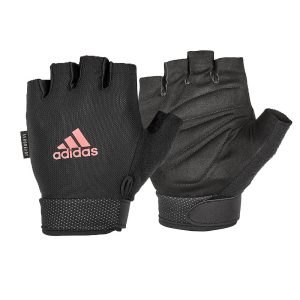 Guantes Ajustables Adidas Essencial Rosa – S