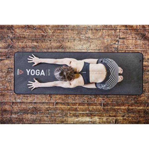 Colchoneta yoga mat Reebok 5mm negro - Imagen 2