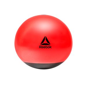 Pelota de pilates Reebok 65cm rojo c/negro