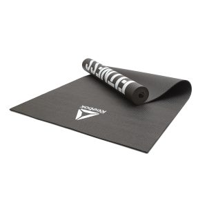 COLCHONETA YOGA MAT NEGRA "LOVE" 4MM Reebok