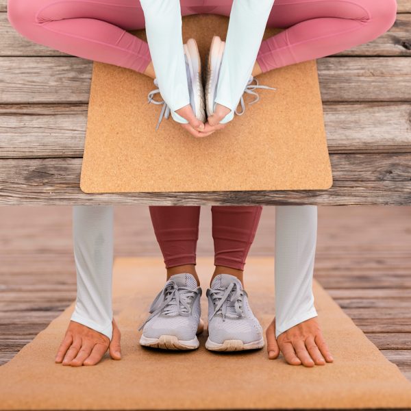 COLCHONETA YOGA MAT CORCHO 5MM ACTIVE TRAINING - Imagen 2