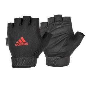 Guantes Ajustables Adidas Essencial Rojo - M