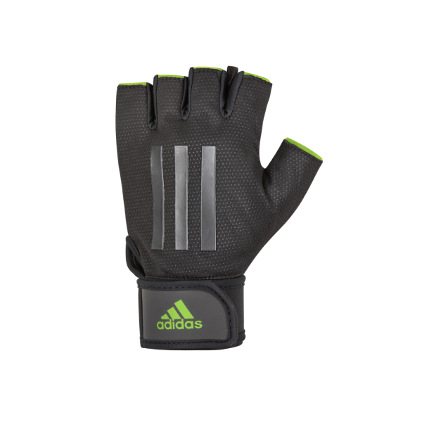 Guante Elite Negro con Verde Adidas M - Imagen 6