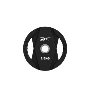 Disco Olímpico de TPU con agarre Reebok 2,5 kg