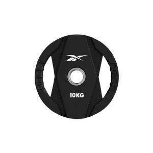Disco Olímpico de TPU con agarre Reebok 10kg