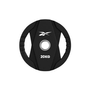 Disco Olímpico de TPU con agarre Reebok 20kg