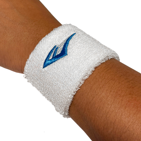 Muñequeras Deportivas Absorventes Everlast blanca - Imagen 2