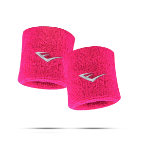 Muñequeras Deportivas Absorventes Everlast Fucsia