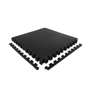 PISO TATAMI GOMA EVA ENCASTRABLE NEGRO 120X120x1,4 CM REEBOK