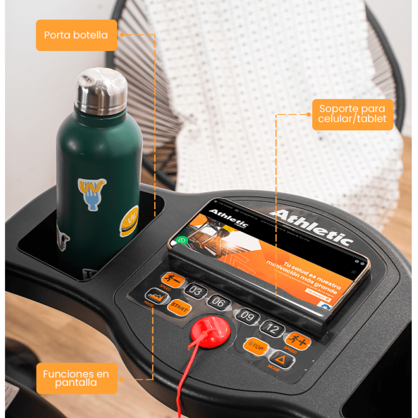 CAMINADOR ELÉCTRICO PLEGABLE 410T ATHLETIC - Imagen 7