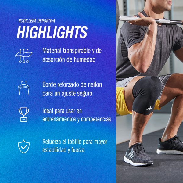 Rodillera Deportiva adidas XL - Imagen 2