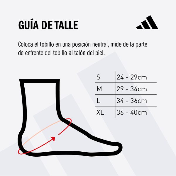 Tobillera Adidas Blanco M