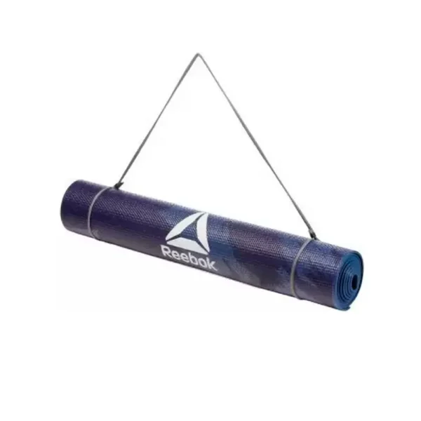 Colchoneta Yoga Mat 4mm Alfombra Mat De Yoga Azul Reebok - Imagen 7