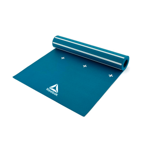 COLCHONETA YOGA MAT 4MM REVERSIBLE VERDE REEBOK