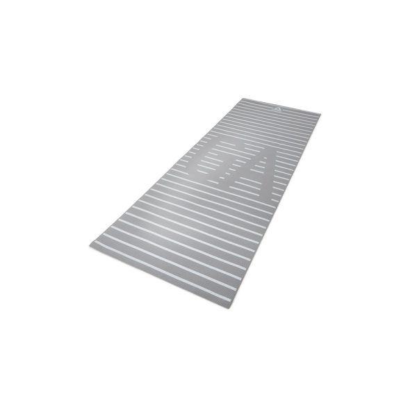 COLCHONETA YOGA MAT 4MM REVERSIBLE GRIS REEBOK  - Imagen 5