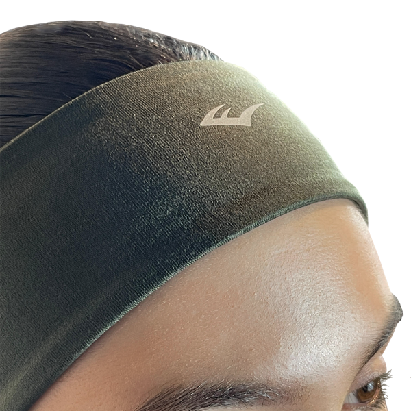 Vincha Deportiva Antideslizante Everlast Oliva - Imagen 2