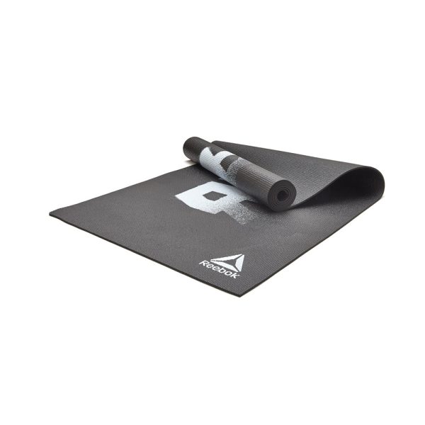 COLCHONETA YOGA MAT 4MM NEGRA REEBOK