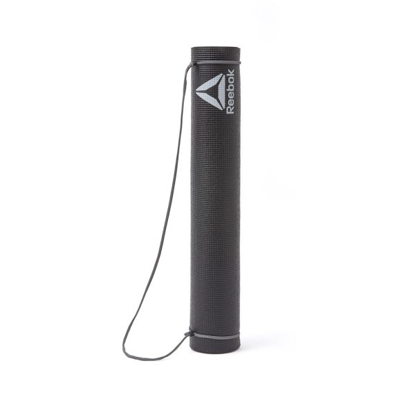 COLCHONETA YOGA MAT 4MM NEGRA REEBOK