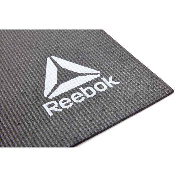 COLCHONETA YOGA MAT 4MM NEGRA REEBOK