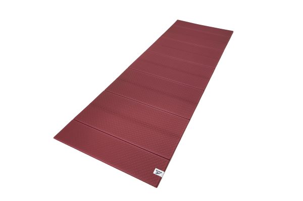 Colchoneta plegable Reebok 6mm bordo