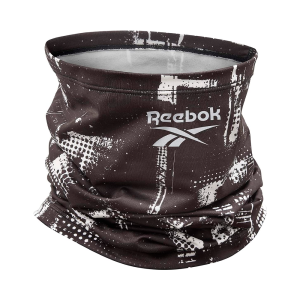 Cuello térmico running Reebok gris con blanco