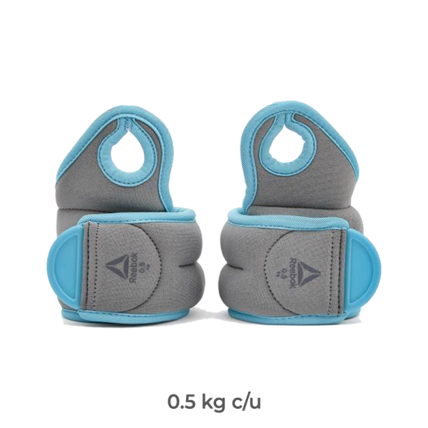 Muñequera Con Agarre Dedo Libre 1kg Reebok Gym Deporte