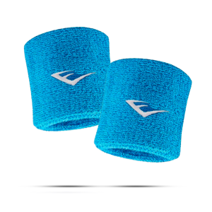 Muñequeras Deportivas Absorventes Everlast Cyan