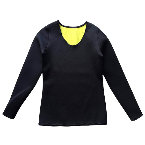 Faja Remera Sudadera Neopreno Reductora Manga Larga Fitness